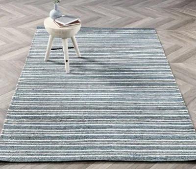 Villa by Classic Home Del Mar Aqua Area Rug - Aqua Blue - 5' x 8'