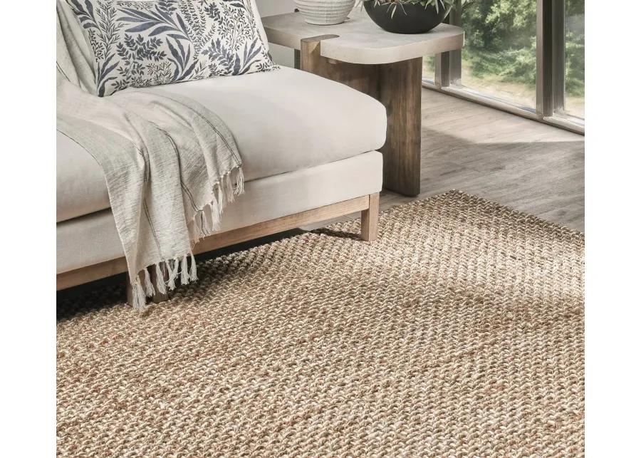 Villa by Classic Home Panama Bold Stripe Natural Area Rug - 5' x 8'