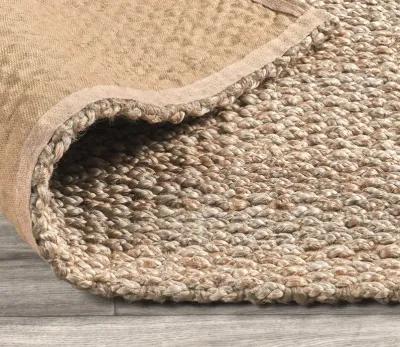 Villa by Classic Home Santa Cruz Jute Area Rug - Natural - 5' x 8'