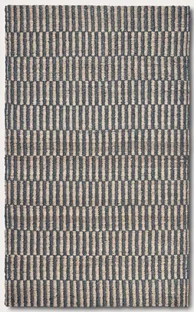 Villa by Classic Home Monterey Jute Area Rug - Blue - 5' x 8'