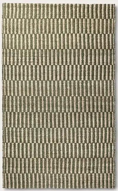 Villa by Classic Home Monterey Jute Area Rug - Green - 5' x 8'