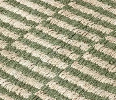 Villa by Classic Home Monterey Jute Area Rug - Green - 5' x 8'