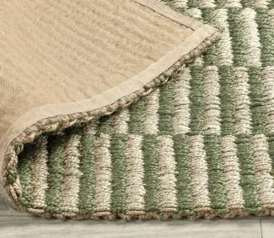 Villa by Classic Home Monterey Jute Area Rug - Green - 5' x 8'