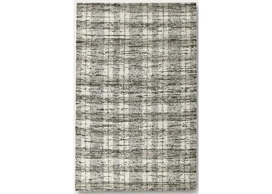 Villa by Classic Home Perth Cotton Wool Area Rug - Green - 5' x 8'