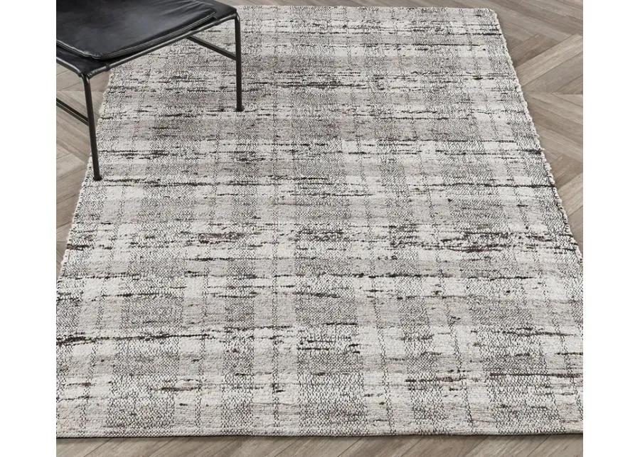 Villa by Classic Home Perth Cotton Wool Area Rug - Green - 5' x 8'