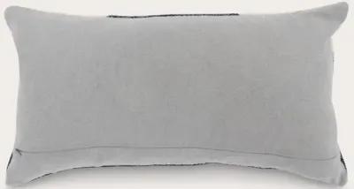 Villa by Classic Home Kass Night Blue Gray Throw Pillow - 22'' x 22''