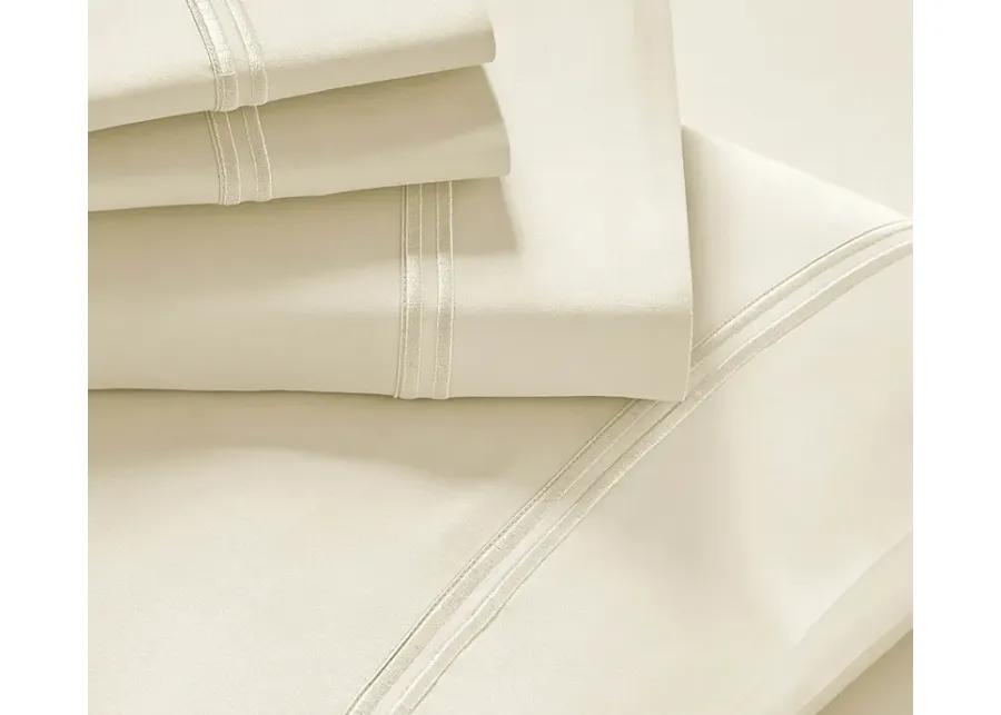 PureCare Comfort Soft Touch Bedding Bundle - White - California King