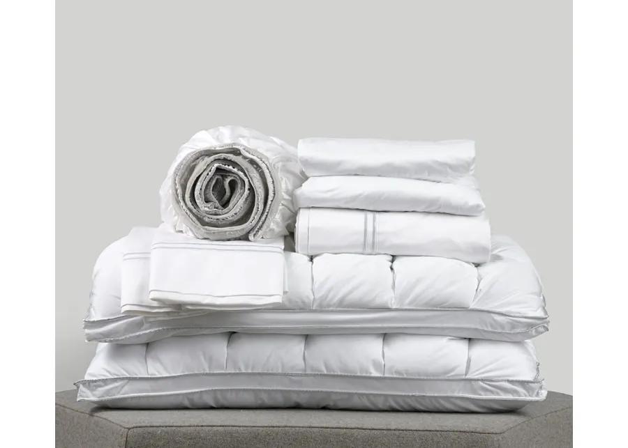 PureCare Comfort Soft Touch Bedding Bundle - White - California King