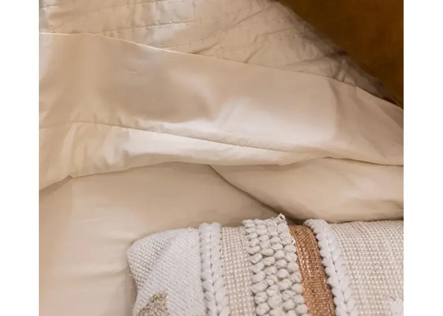 DreamFit DreamChill Enhanced Bamboo Quilted Sheet Set - Ivory - Split King