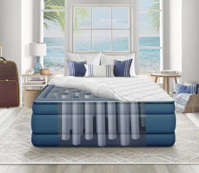 Nautica Cloud Supreme 20'' Raised Air Mattress with Zip-Off Pillowtop