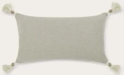 Villa by Classic Home Yasa Natural Ivory Throw Pillow