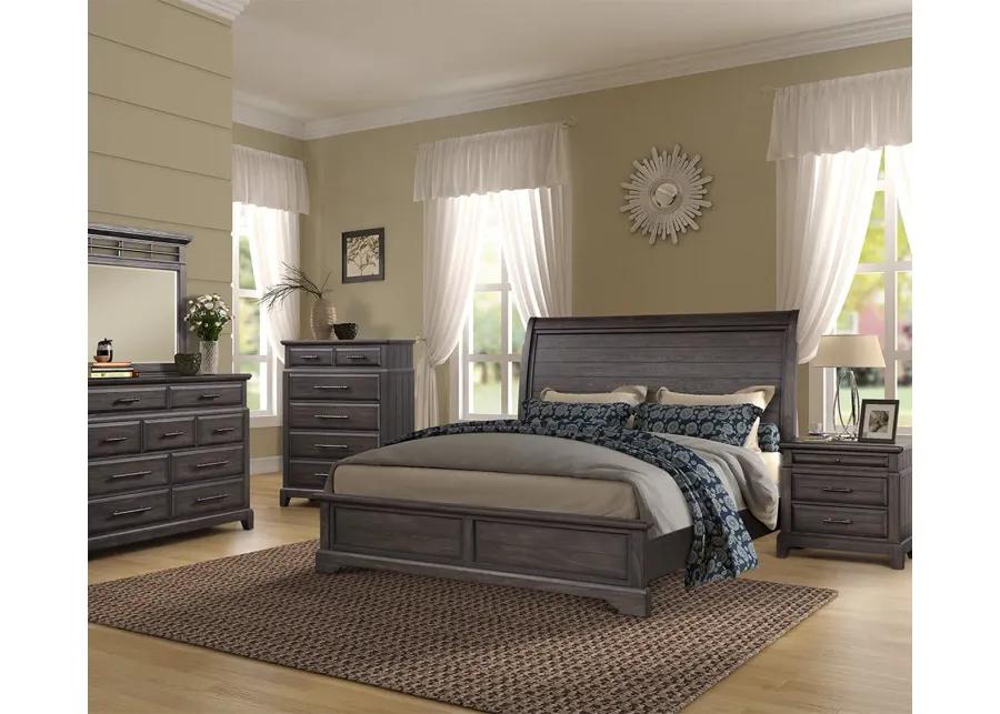 Bernard Furniture Group Bellamy Lane Sleigh Bed - Queen