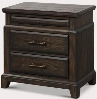 Bernard Furniture Group Bellamy Lane 3-Drawer Nightstand