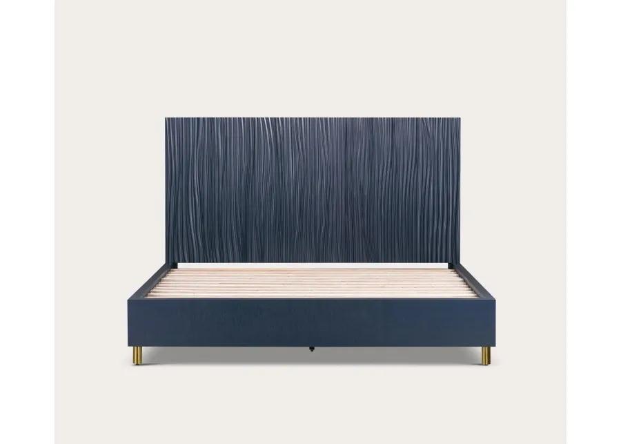 Modus Furniture Argento Bedroom Set - Navy - Queen