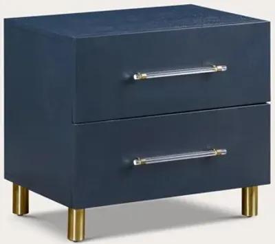 Modus Furniture Argento Bedroom Set - Navy - Queen