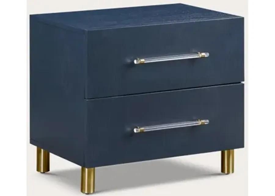 Modus Furniture Argento Bedroom Set - Navy - Queen