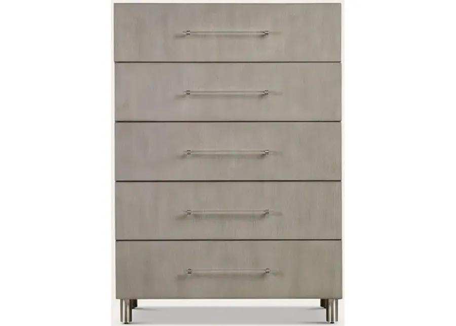 Modus Furniture Argento Bedroom Set - Misty Grey - Queen