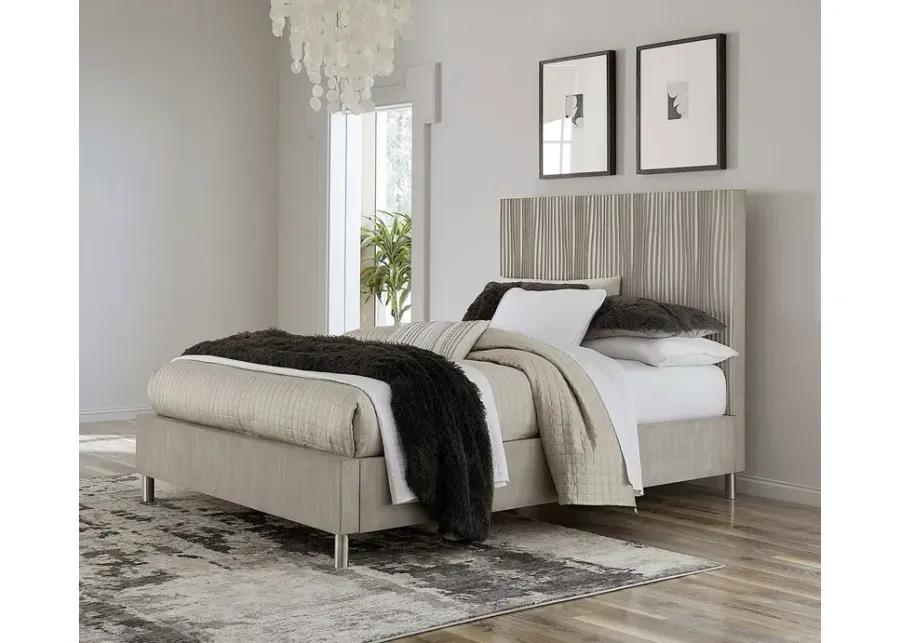 Modus Furniture Argento Bedroom Set - Misty Grey - Queen