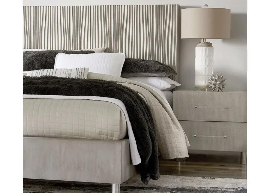 Modus Furniture Argento Bedroom Set - Misty Grey - Queen