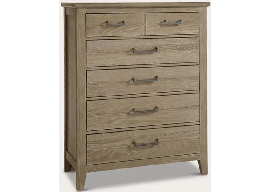 Vaughan Bassett Passageways Bedroom Set - Oyster - Queen