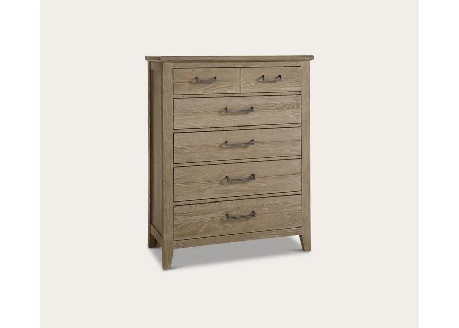 Vaughan Bassett Passageways Bedroom Set - Oyster - Queen