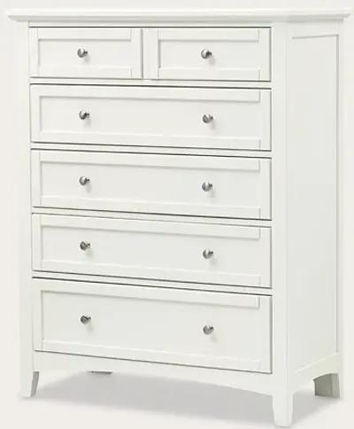 Vaughan Bassett Bonanza Bedroom Set - White - Queen