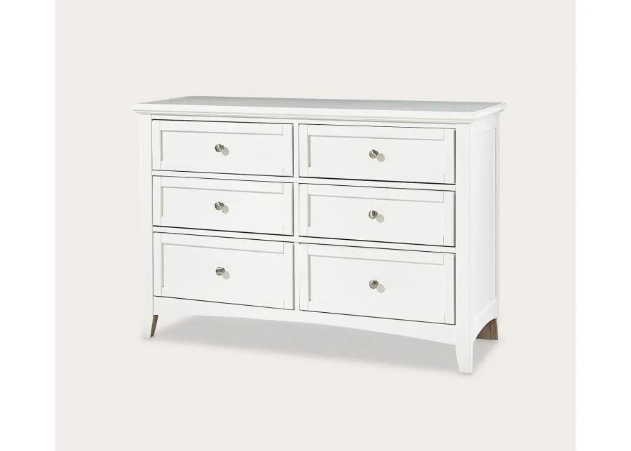 Vaughan Bassett Bonanza Bedroom Set - White - Queen