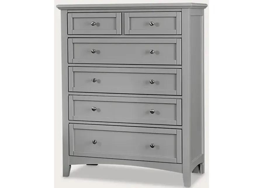 Vaughan Bassett Bonanza Bedroom Set - Gray - Queen