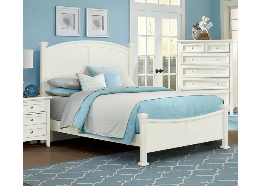 Vaughan Bassett Bonanza Poster Bed Bedroom Set - White - Queen