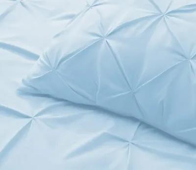 Sleeptone Tranquility Pinch Down Alternative Comforter and Sham Set - Navy - Twin