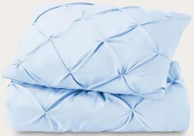 Sleeptone Tranquility Pinch Down Alternative Comforter and Sham Set - Navy - Twin