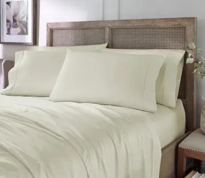 Sleeptone Eucalyptus 6-Piece Sheet Set - Ivory - King