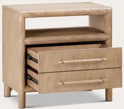 Modus Furniture Dorsey 2-Drawer Nightstand with USB