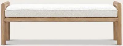 Modus Furniture Dorsey Boucle Upholstered Accent Bench