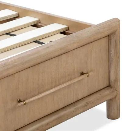 Modus Furniture Dorsey Wood Storage Bed - 12" Height - Queen