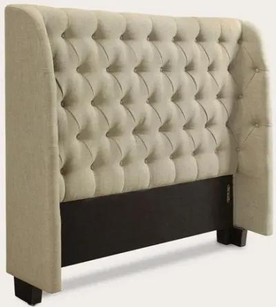 Modus Furniture Levi Wingback Upholstered Headboard - King