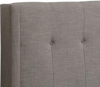 Modus Furniture Madeleine Wingback Upholstered Headboard - California King