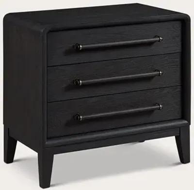 Bernard Furniture Group Elure Wood 3-Drawer Nightstand