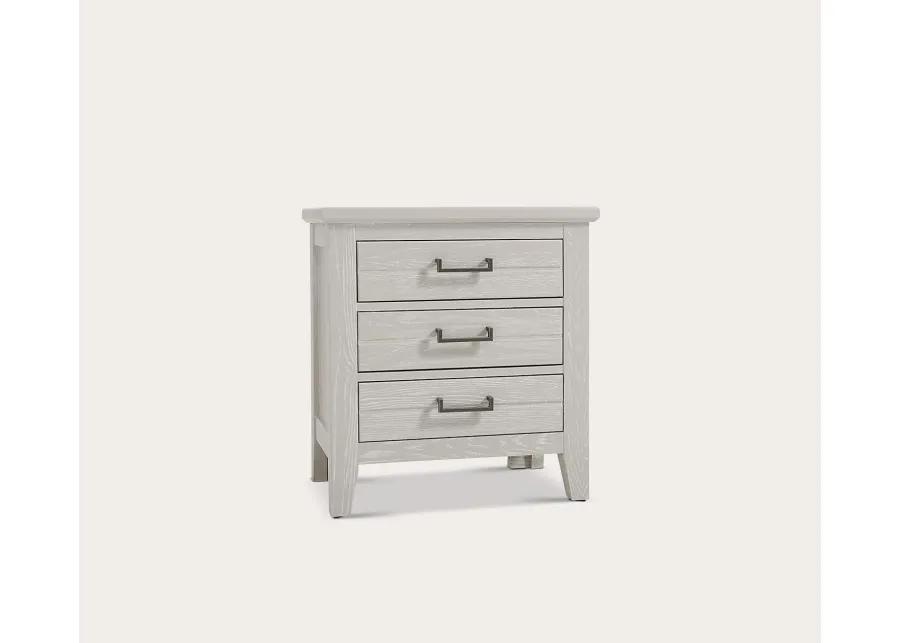 Vaughan Bassett Passageways Deep Sand 3-Drawer Nightstand - Sand