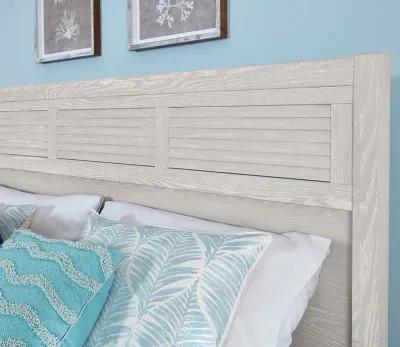 Vaughan Bassett Passageways Deep Sand Louvered Headboard - Deep Sand - King