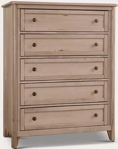 Vaughan Bassett Woodbridge 5-Drawer Chest - Dark Cashmere