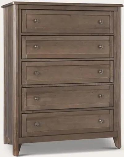 Vaughan Bassett Woodbridge 5-Drawer Chest - Dark Cashmere