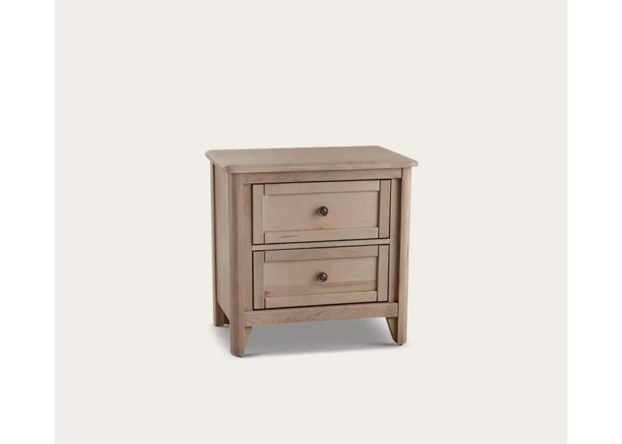 Vaughan Bassett Woodbridge 2-Drawer Nightstand - Dark Cashmere