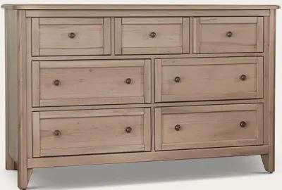 Vaughan Bassett Woodbridge 7-Drawer Dresser - Dark Cashmere