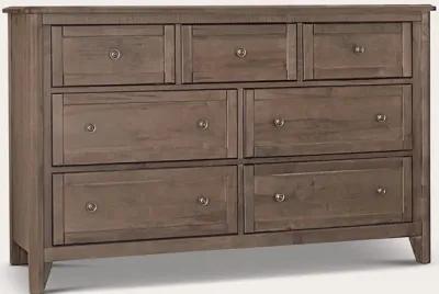 Vaughan Bassett Woodbridge 7-Drawer Dresser - Dark Cashmere