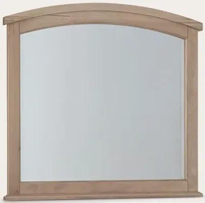 Vaughan Bassett Woodbridge Arched Mirror - Clear Maple