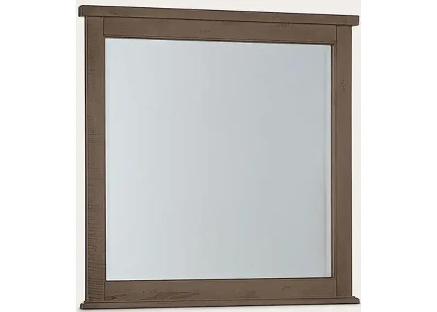 Vaughan Bassett Woodbridge Landscape Mirror - Dark Cashmere