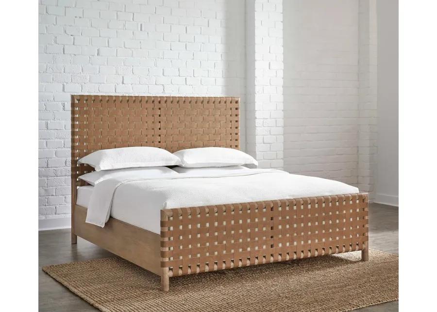 Modus Furniture Modus Dorsey Woven Bedroom Set - Queen