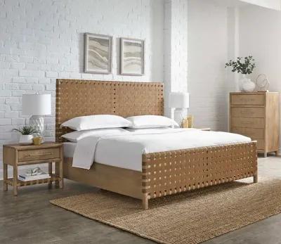 Modus Furniture Modus Dorsey Woven Bedroom Set - Queen