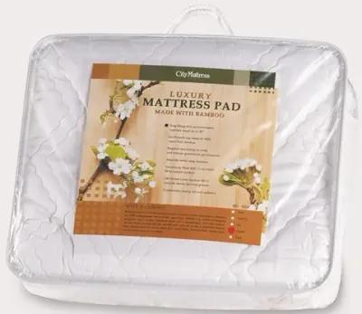 Fiberlinks Textiles Luxury Bamboo Mattress Pad - Twin